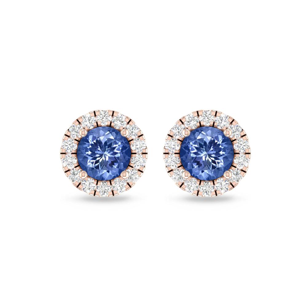 Rose Gold - Tanzanite