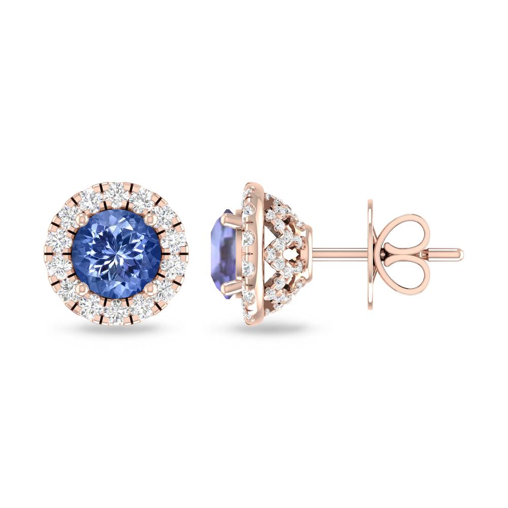 Rose Gold - Tanzanite