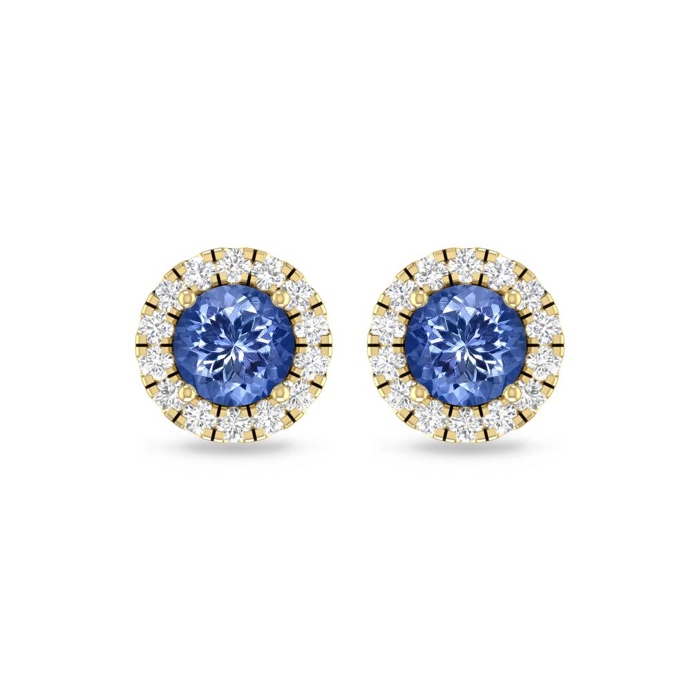 Yellow Gold - Tanzanite