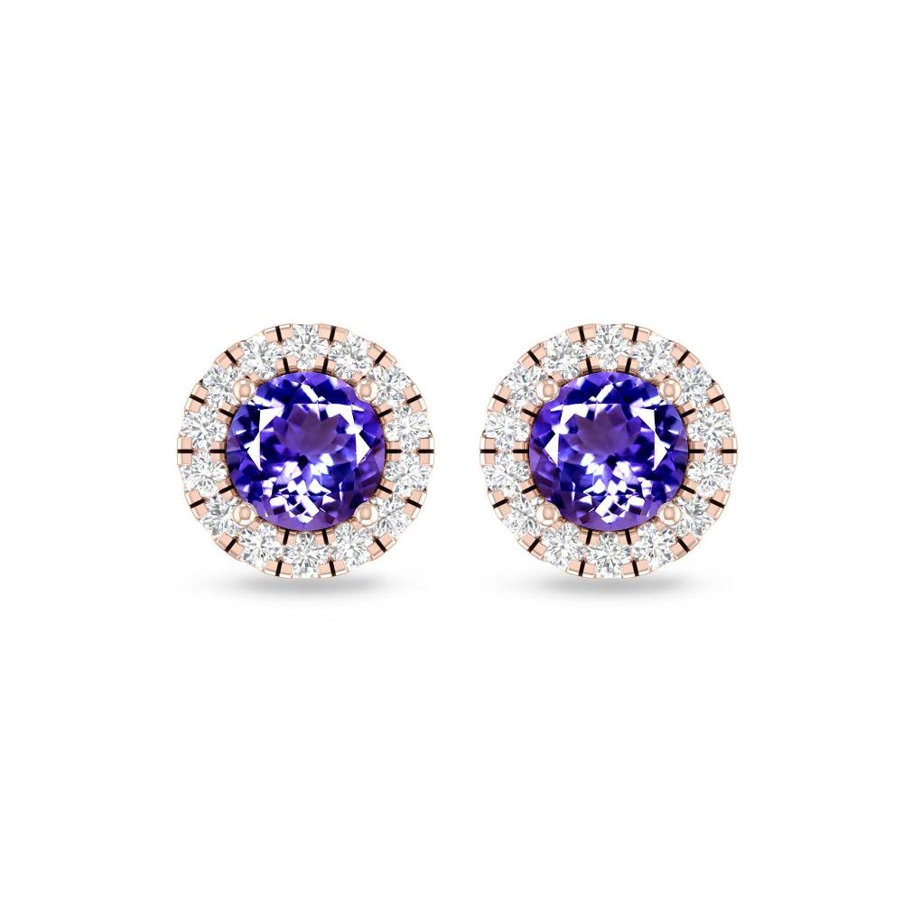 Rose Gold - Tanzanite