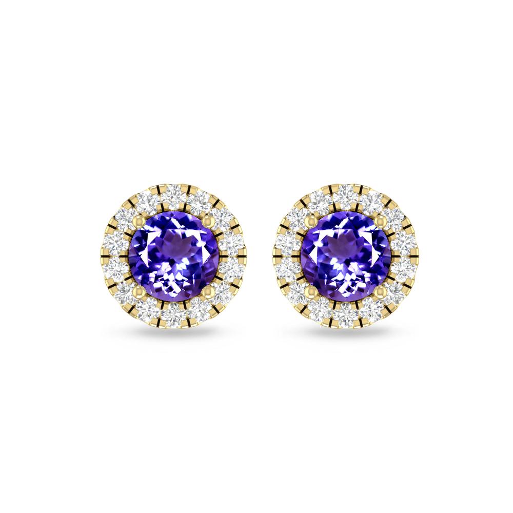 Yellow Gold - Tanzanite