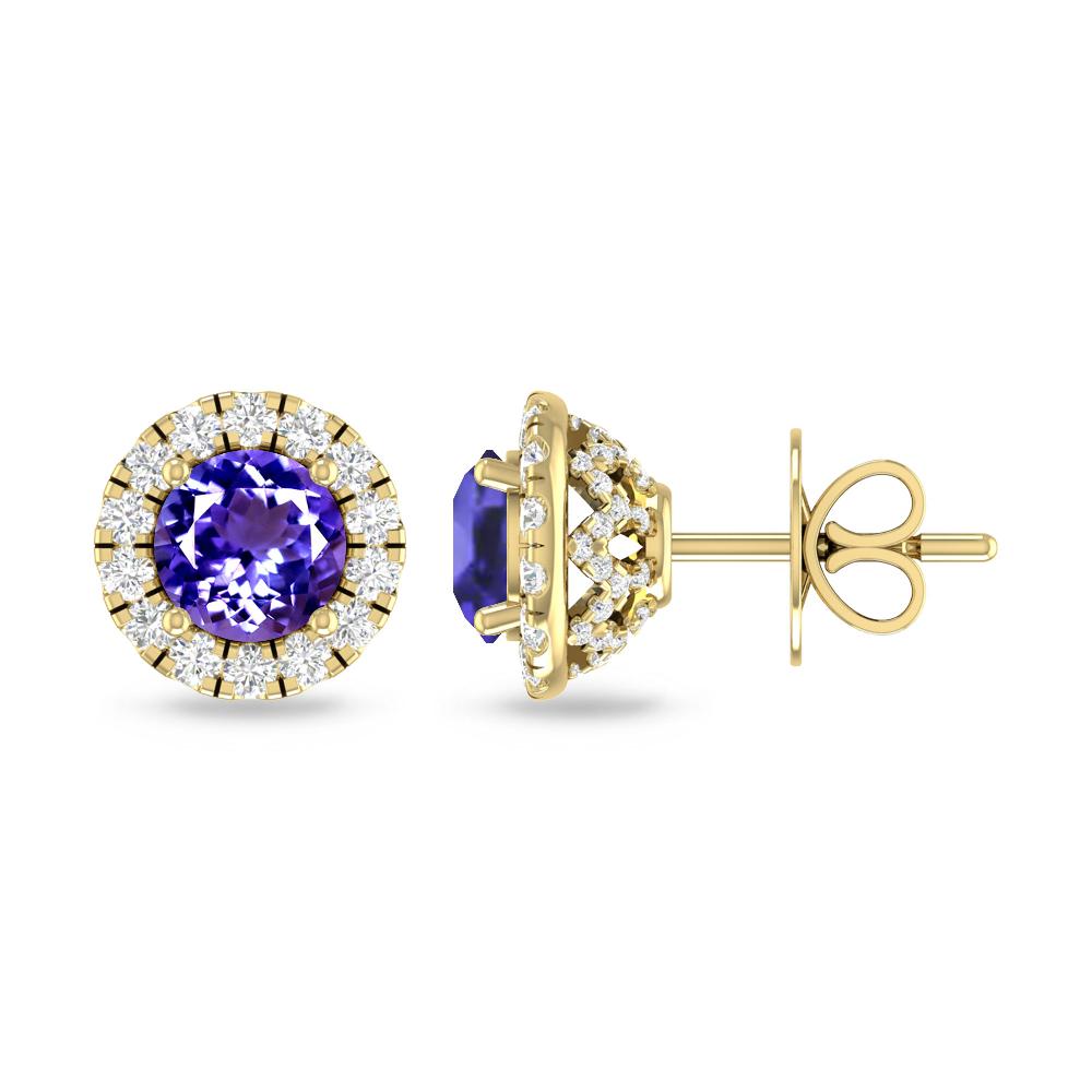 Yellow Gold - Tanzanite