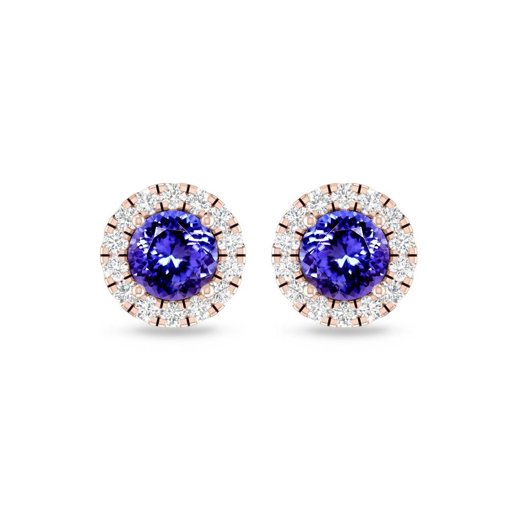 Rose Gold - Tanzanite