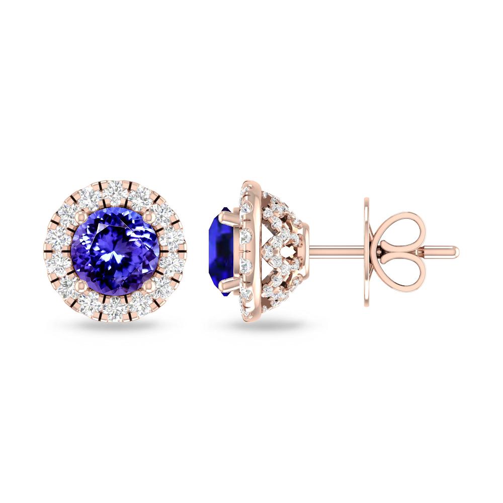 Rose Gold - Tanzanite