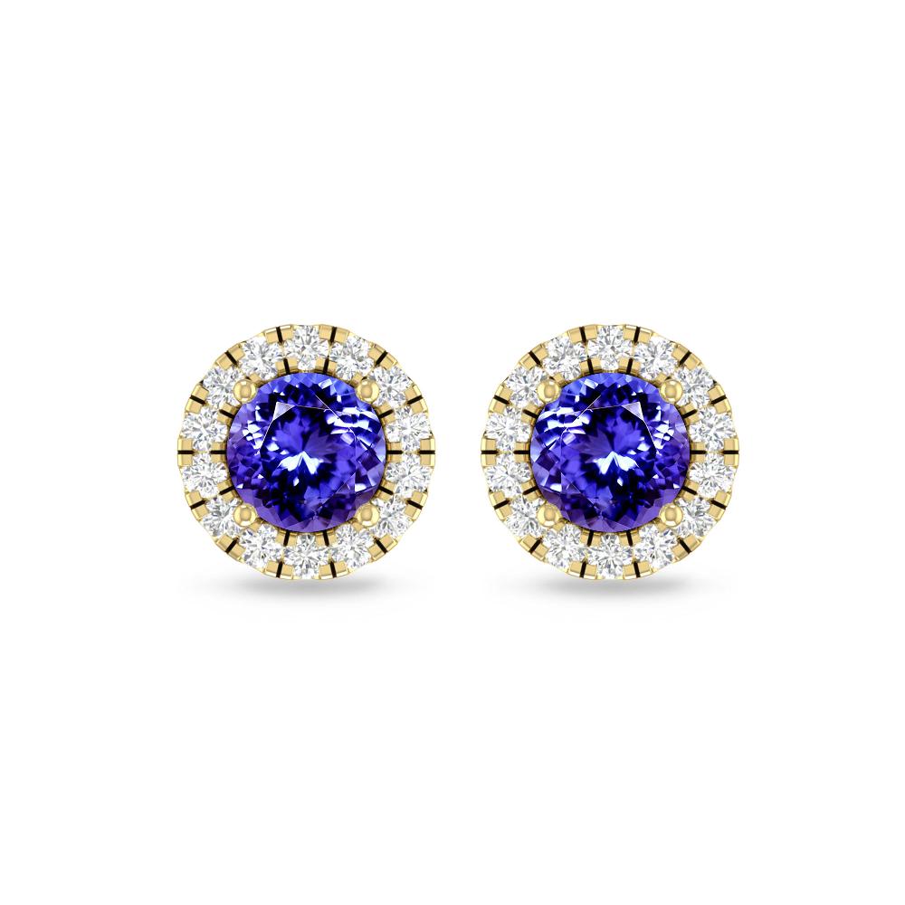 Yellow Gold - Tanzanite