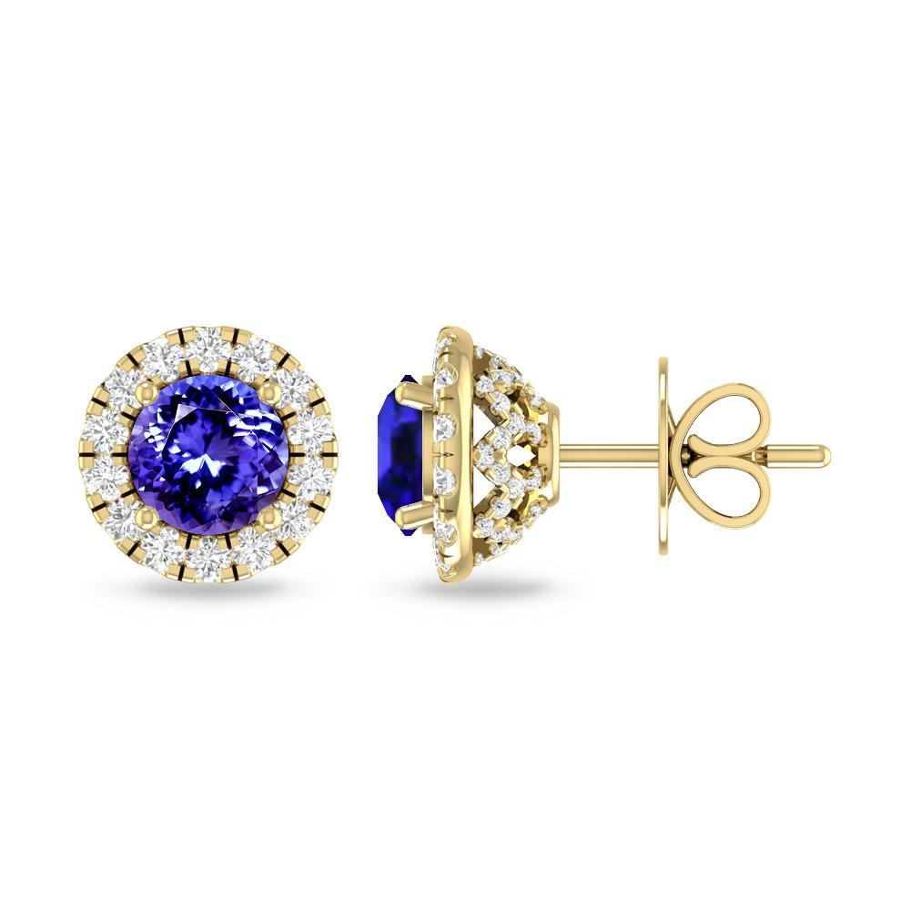 Yellow Gold - Tanzanite