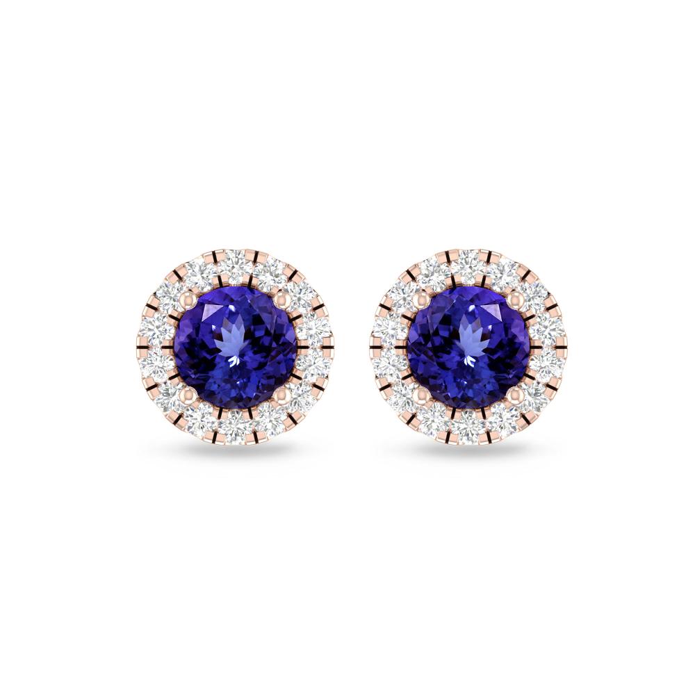 Rose Gold - Tanzanite