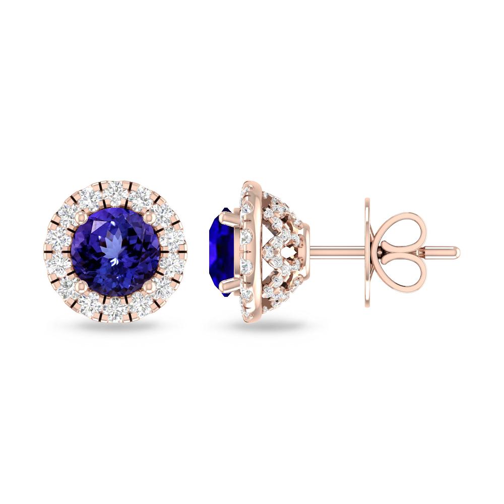 Rose Gold - Tanzanite