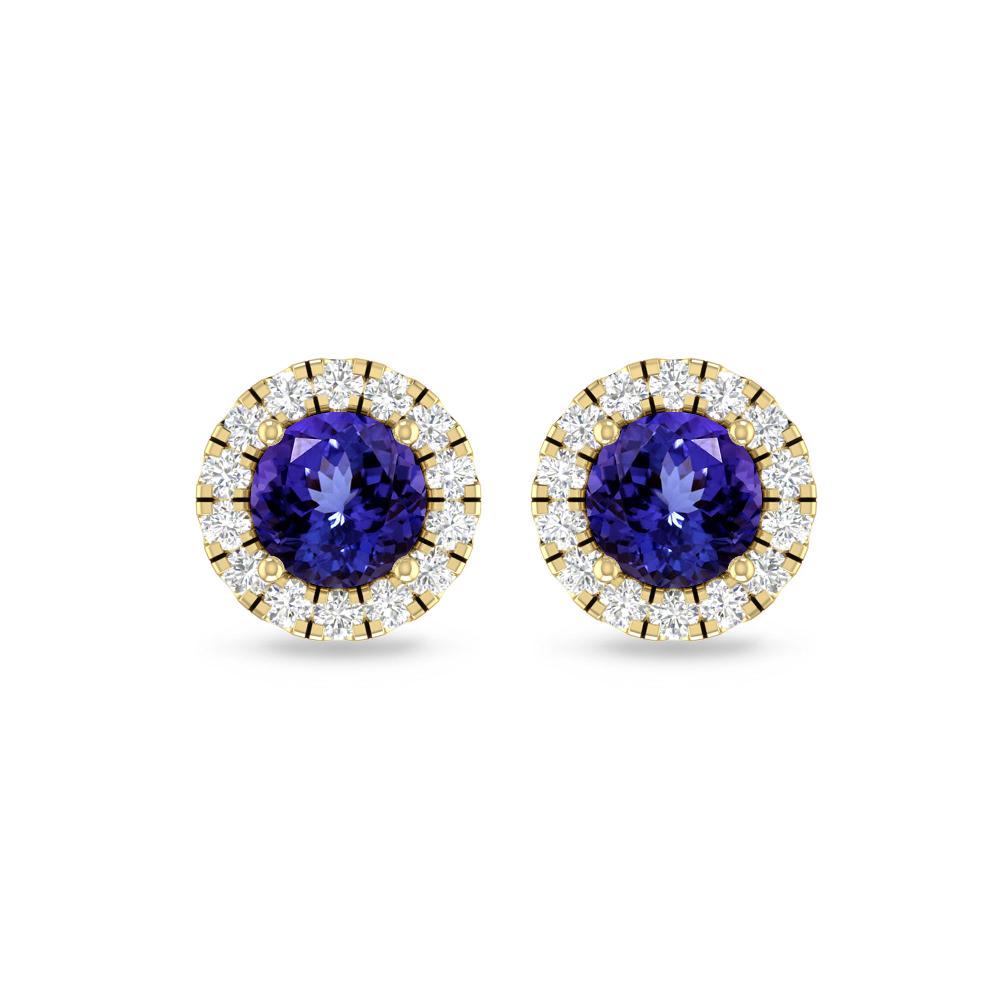 Yellow Gold - Tanzanite