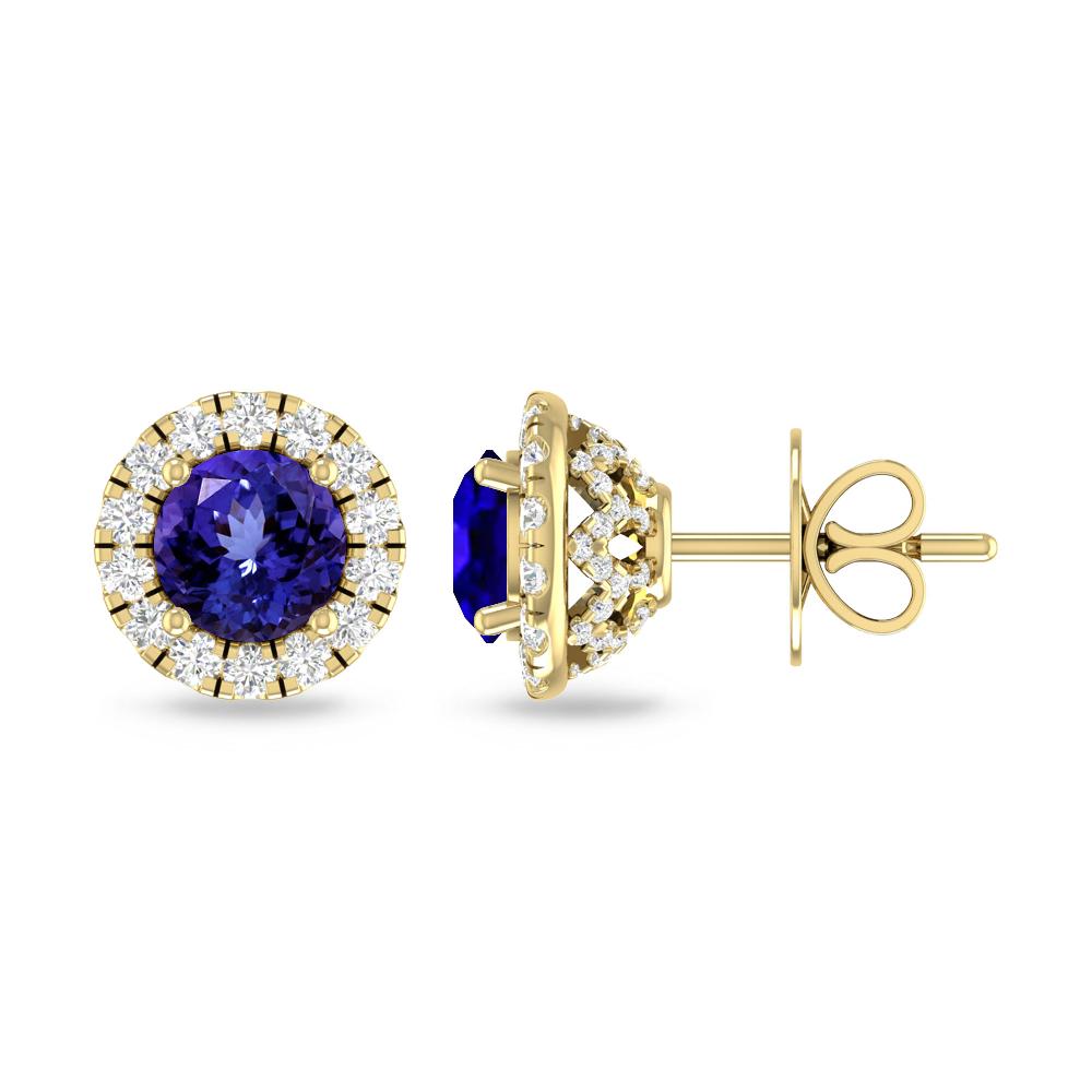 Yellow Gold - Tanzanite