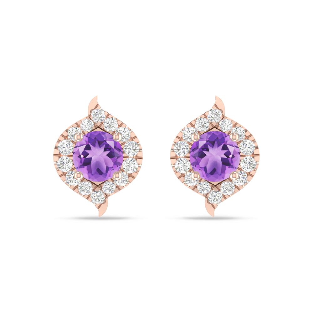 Rose Gold - Amethyst