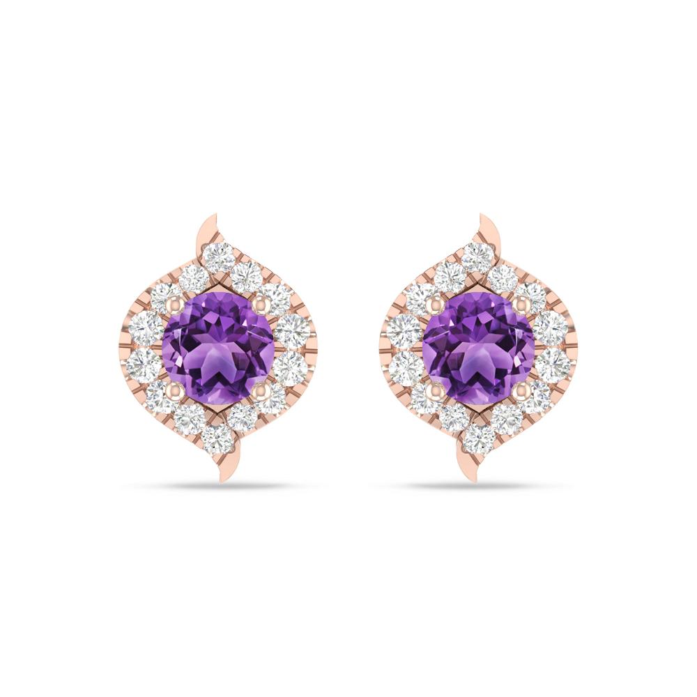 Rose Gold - Amethyst