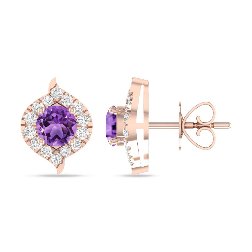 Rose Gold - Amethyst