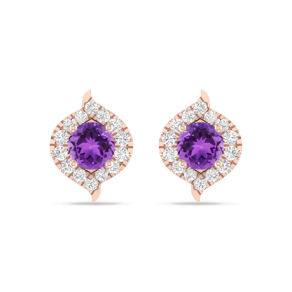 Rose Gold - Amethyst