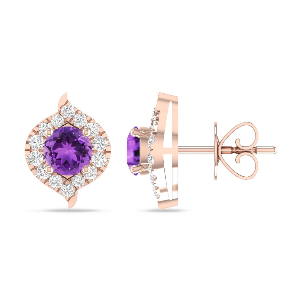 Rose Gold - Amethyst