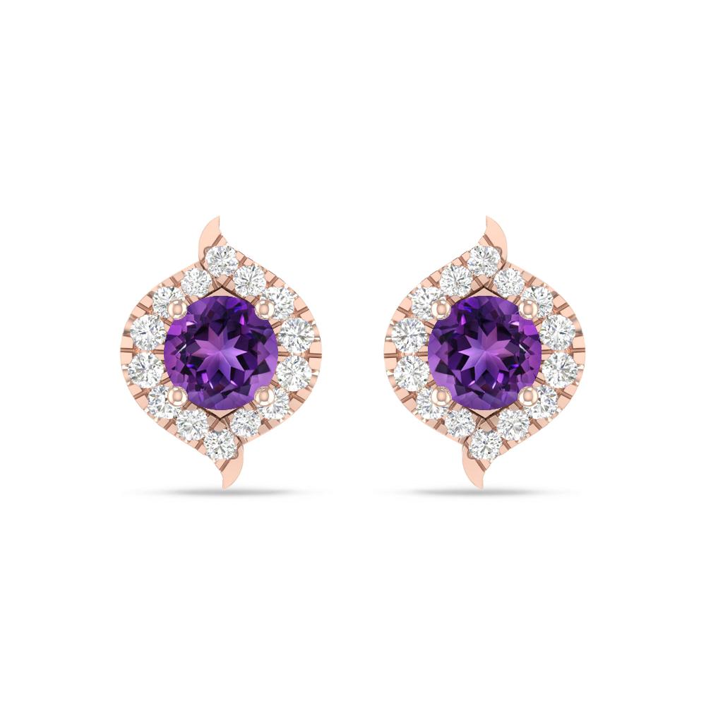 Rose Gold - Amethyst