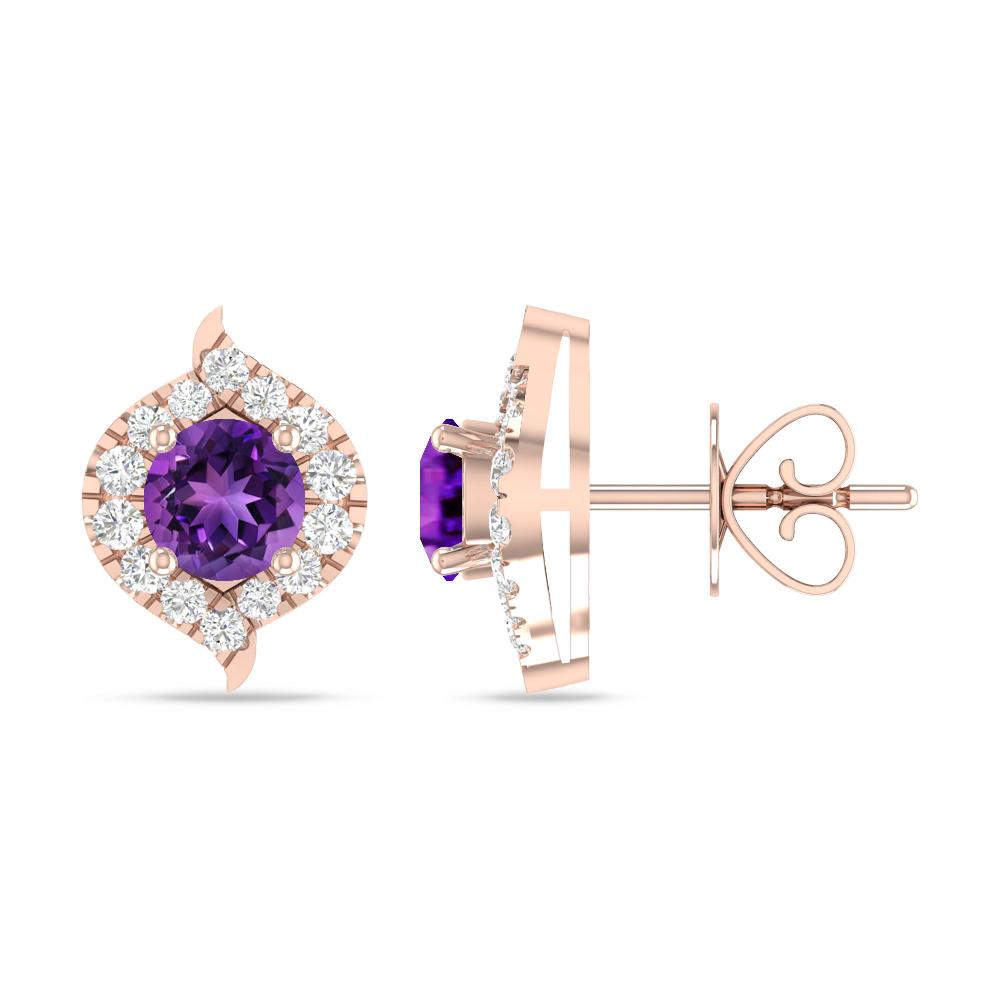 Rose Gold - Amethyst