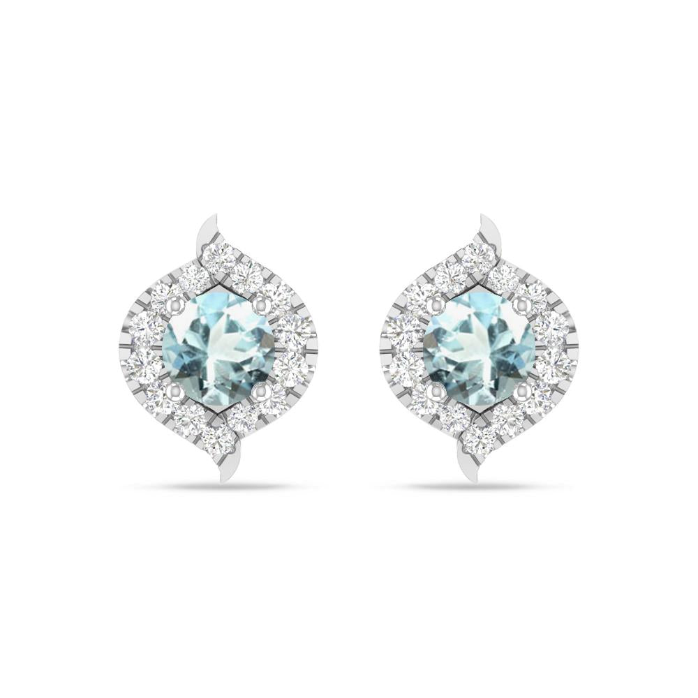 White Gold - Aquamarine