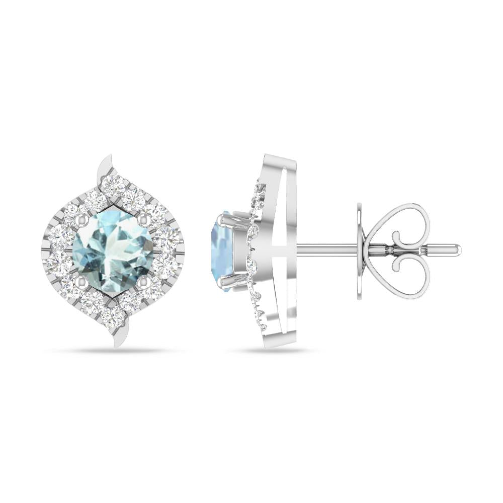 White Gold - Aquamarine