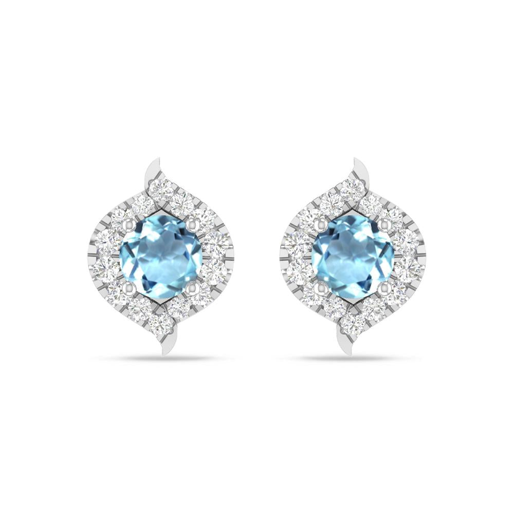 White Gold - Aquamarine