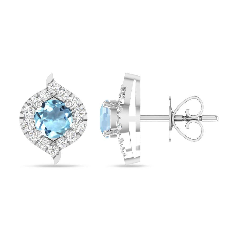 White Gold - Aquamarine