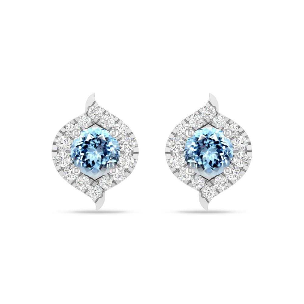 White Gold - Aquamarine