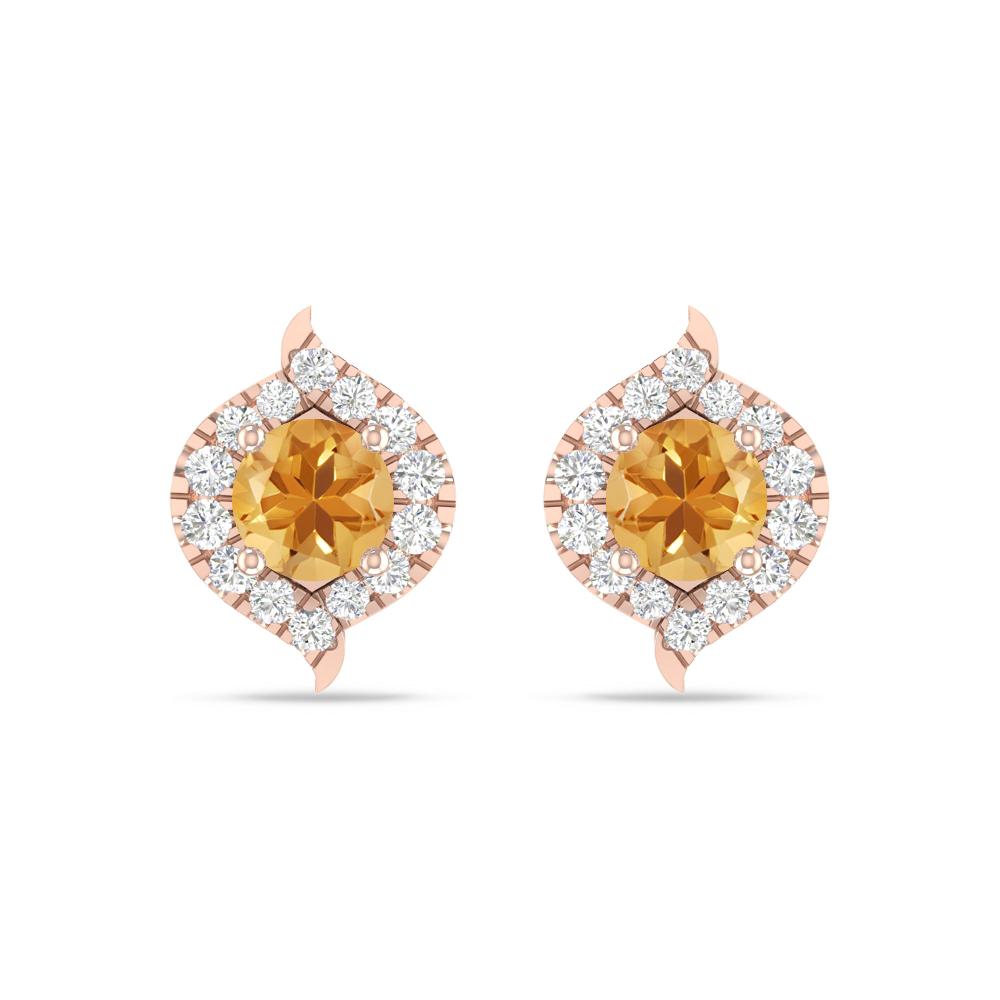 Rose Gold - Citrine