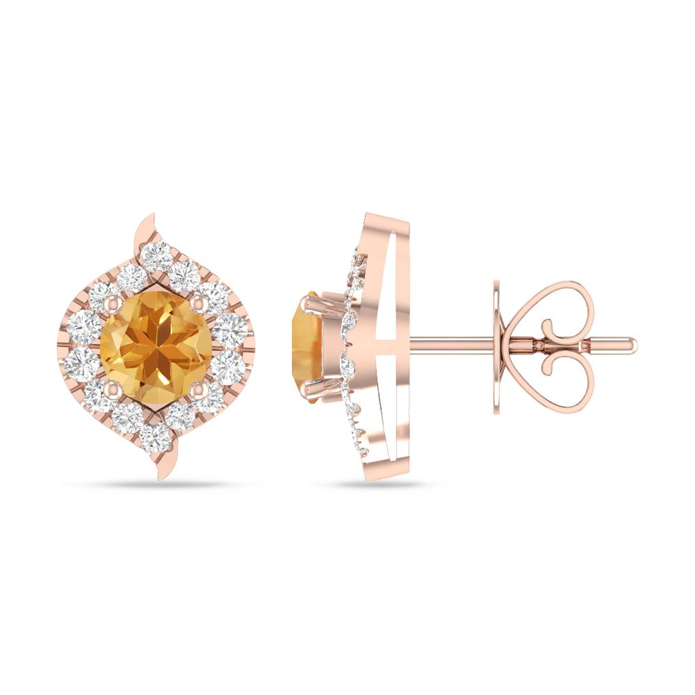 Rose Gold - Citrine