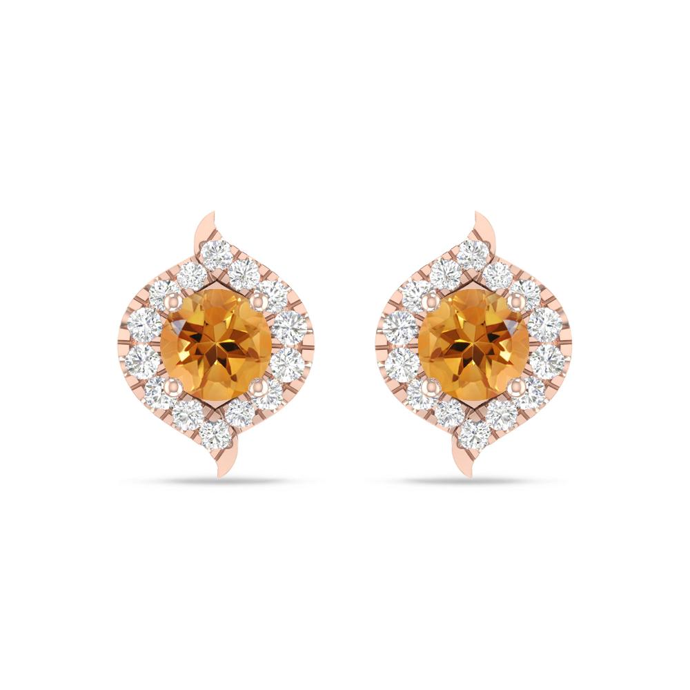 Rose Gold - Citrine
