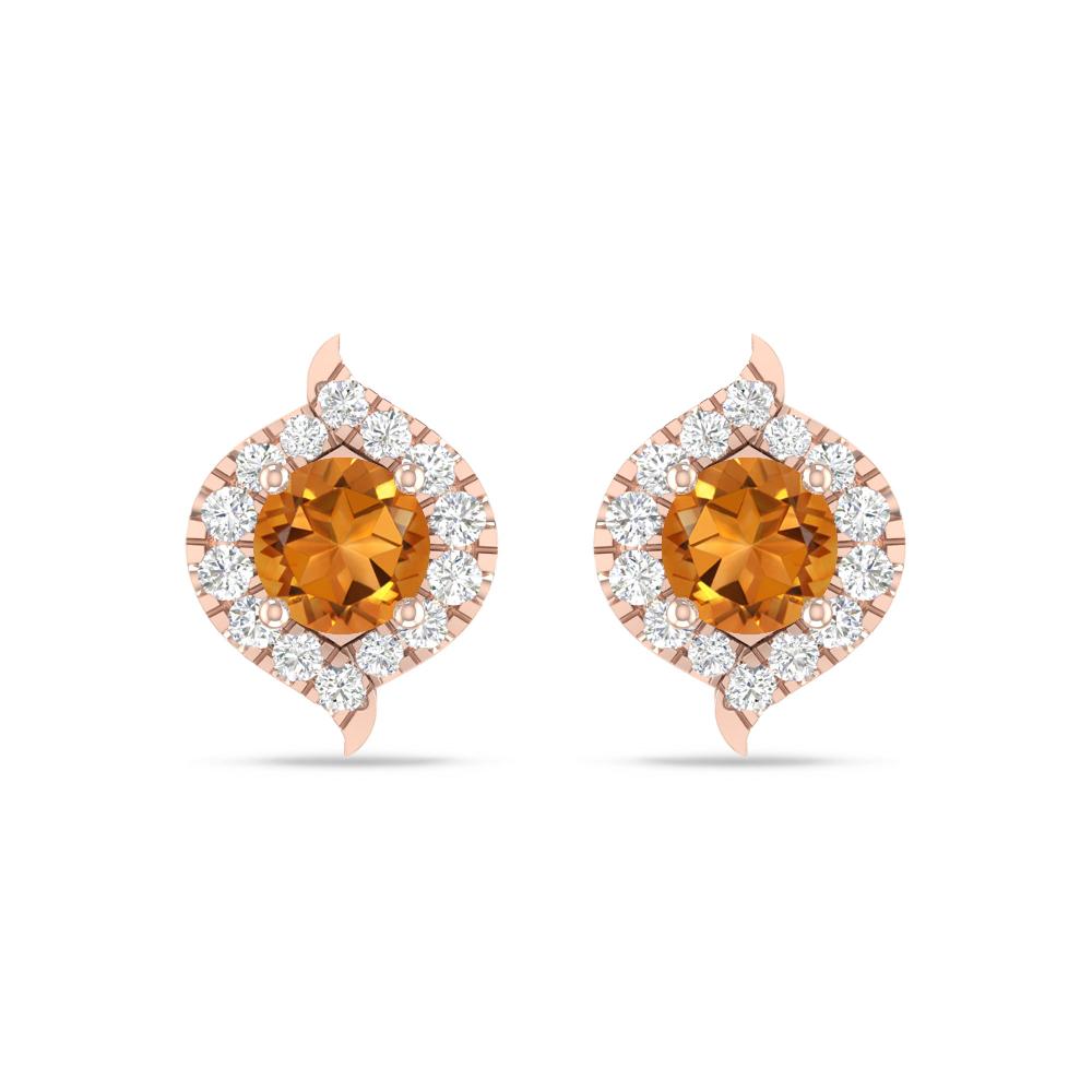 Rose Gold - Citrine