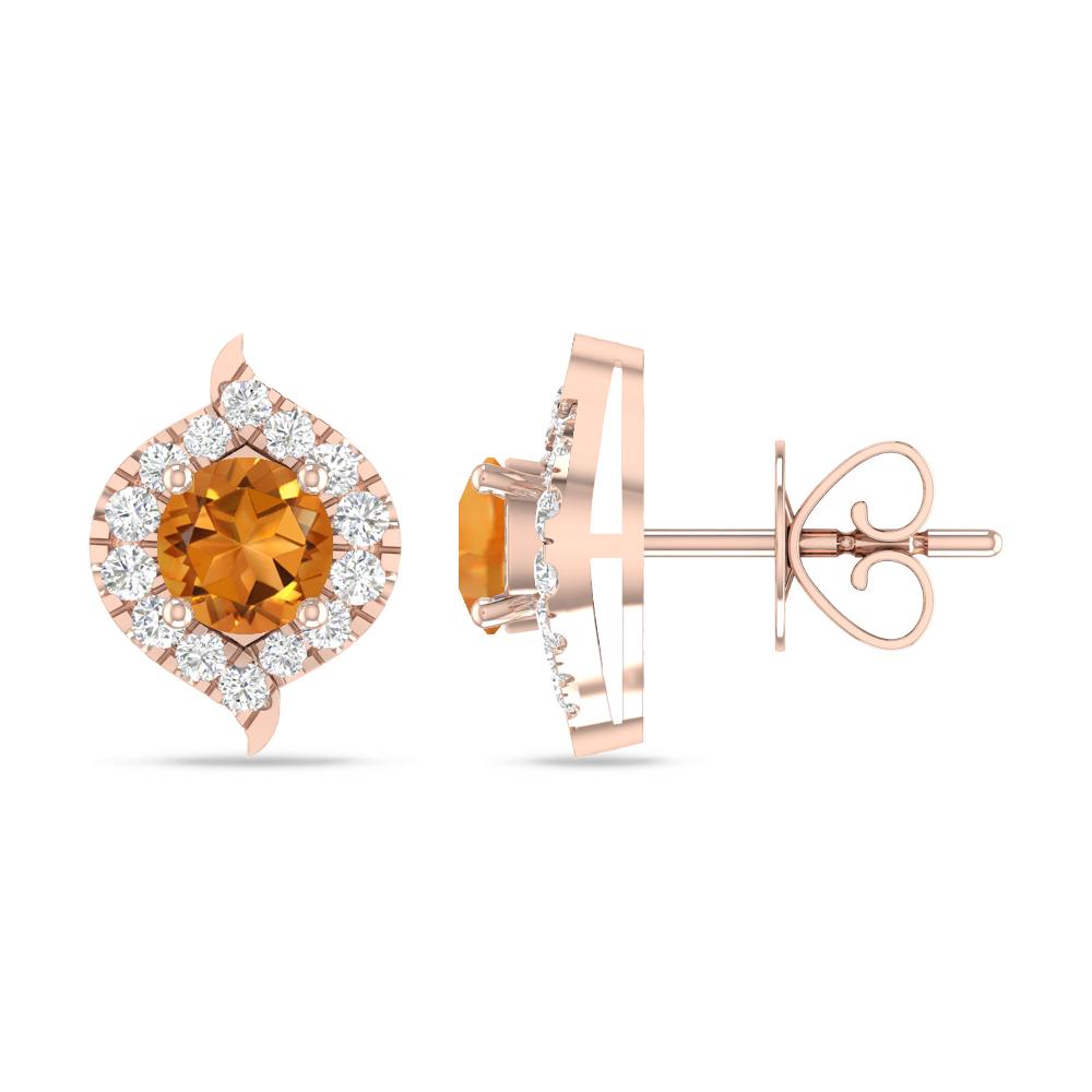 Rose Gold - Citrine