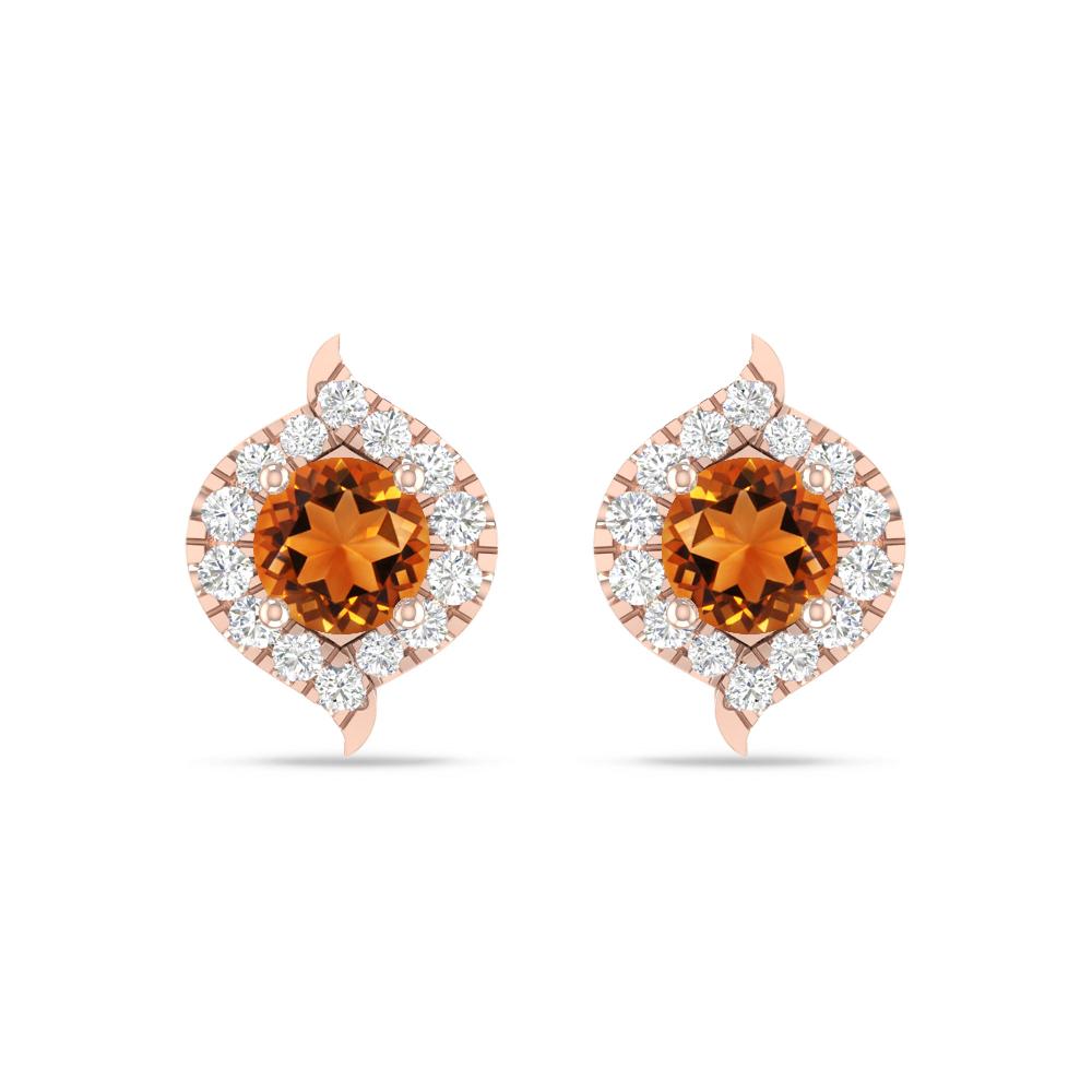 Rose Gold - Citrine
