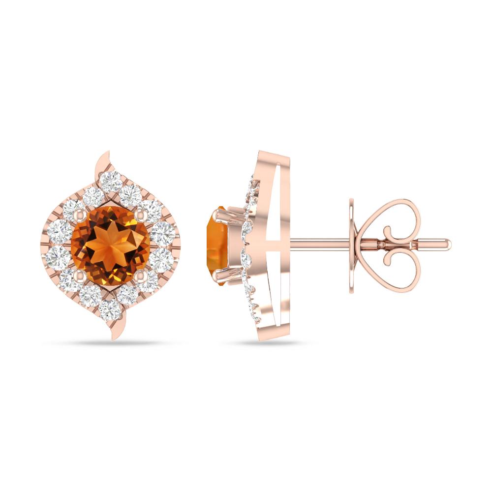 Rose Gold - Citrine