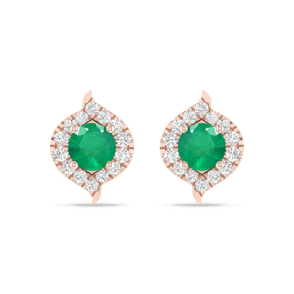 Rose Gold - Emerald