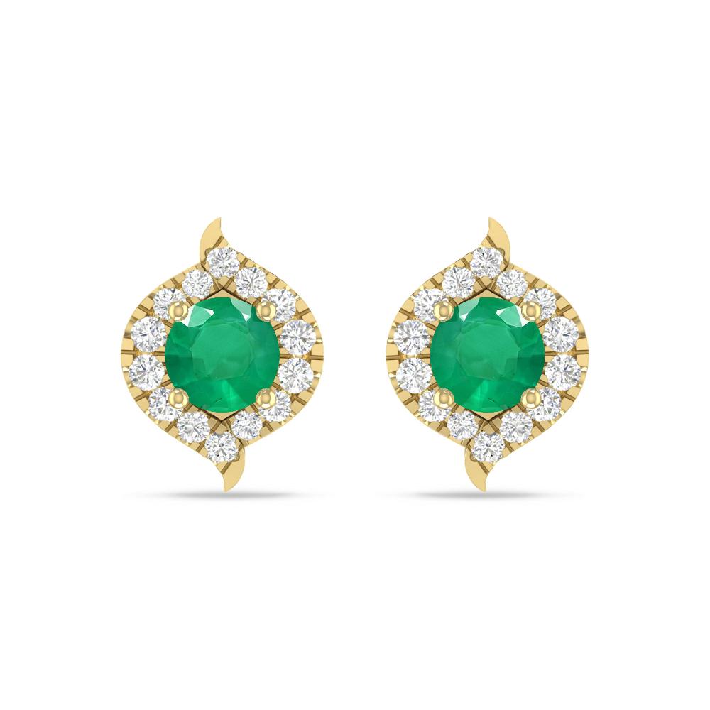 Yellow Gold - Emerald