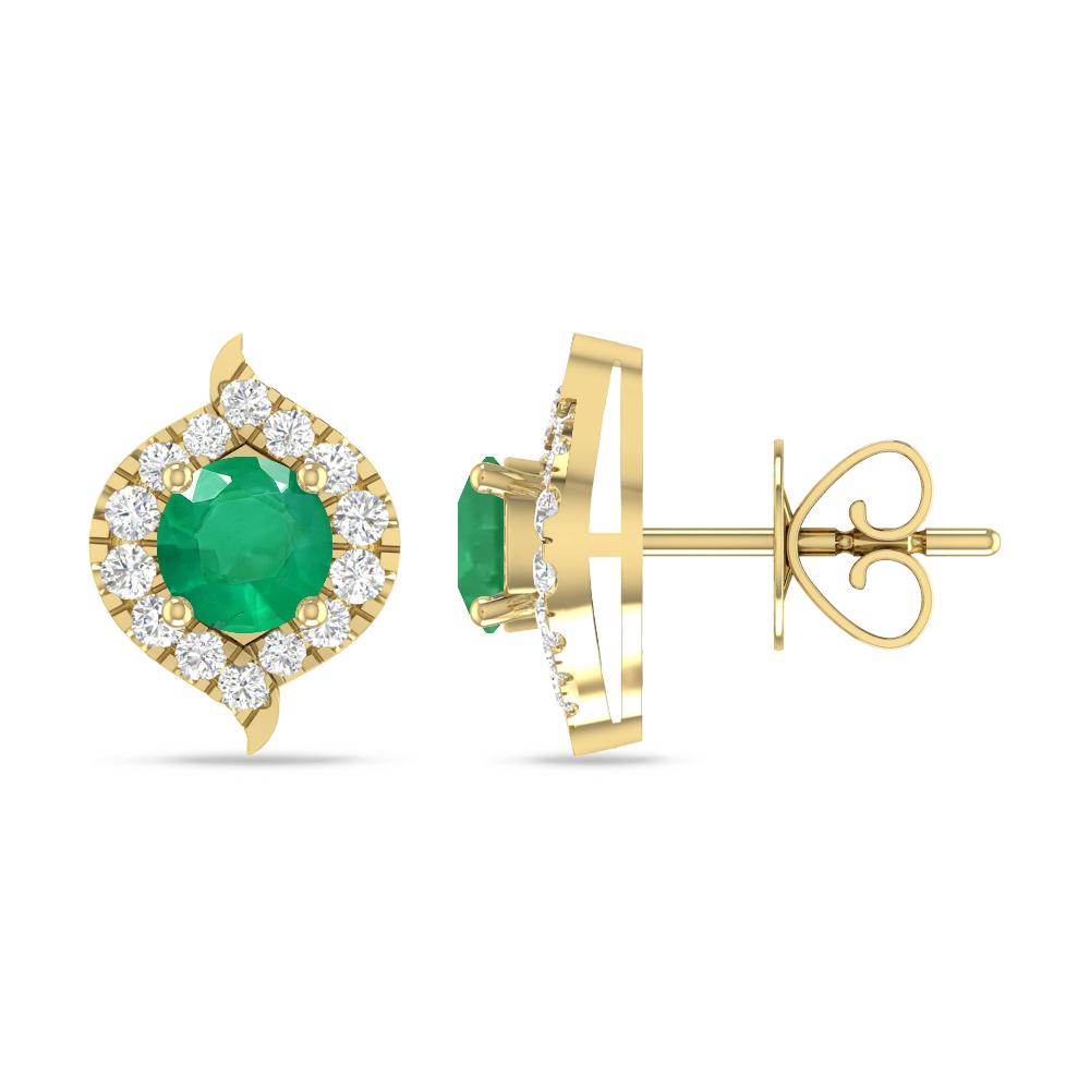 Yellow Gold - Emerald