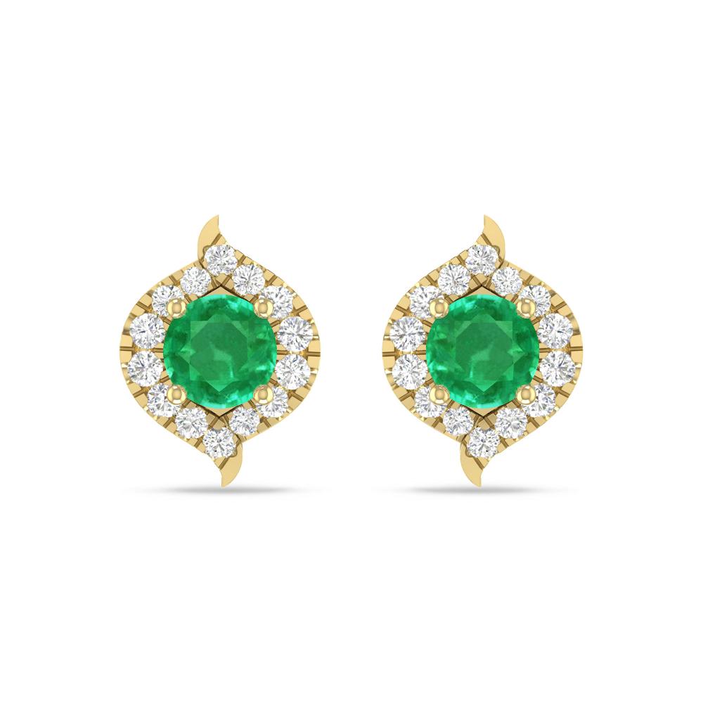 Yellow Gold - Emerald