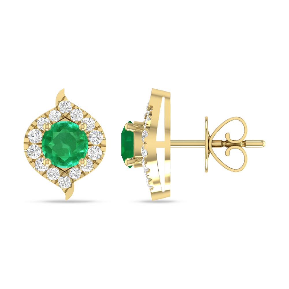 Yellow Gold - Emerald