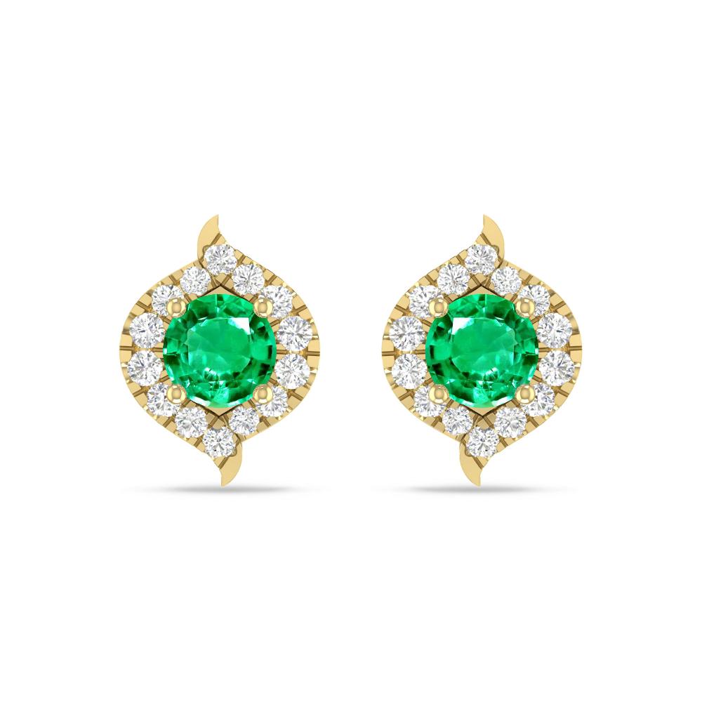Yellow Gold - Emerald