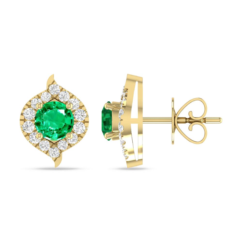 Yellow Gold - Emerald