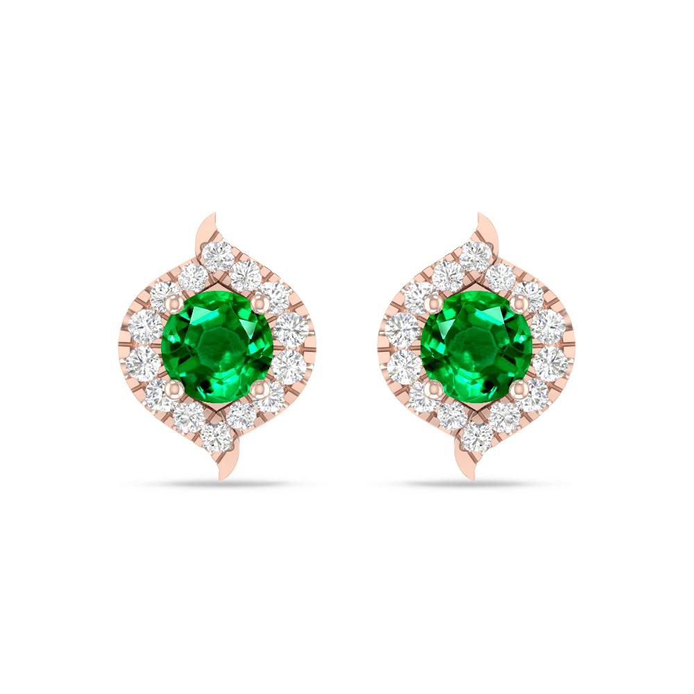 Rose Gold - Emerald