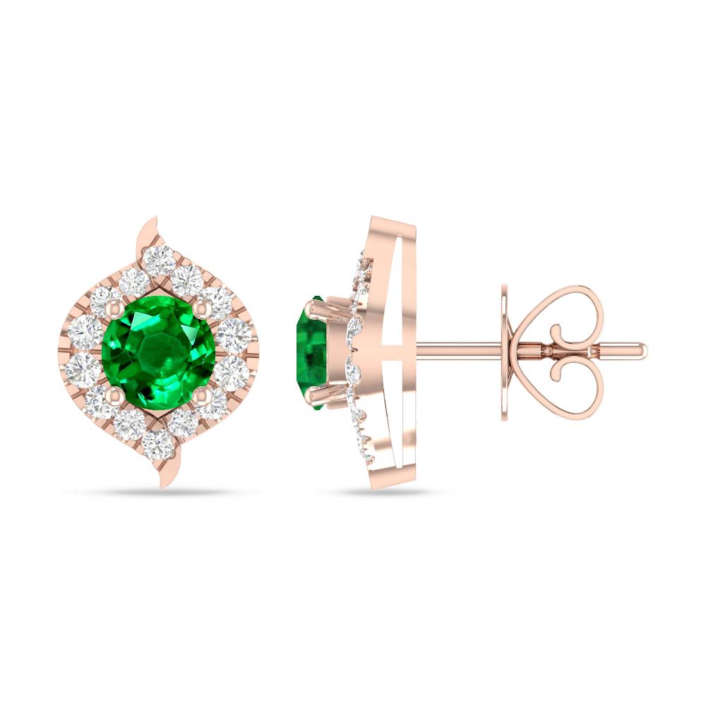 Rose Gold - Emerald