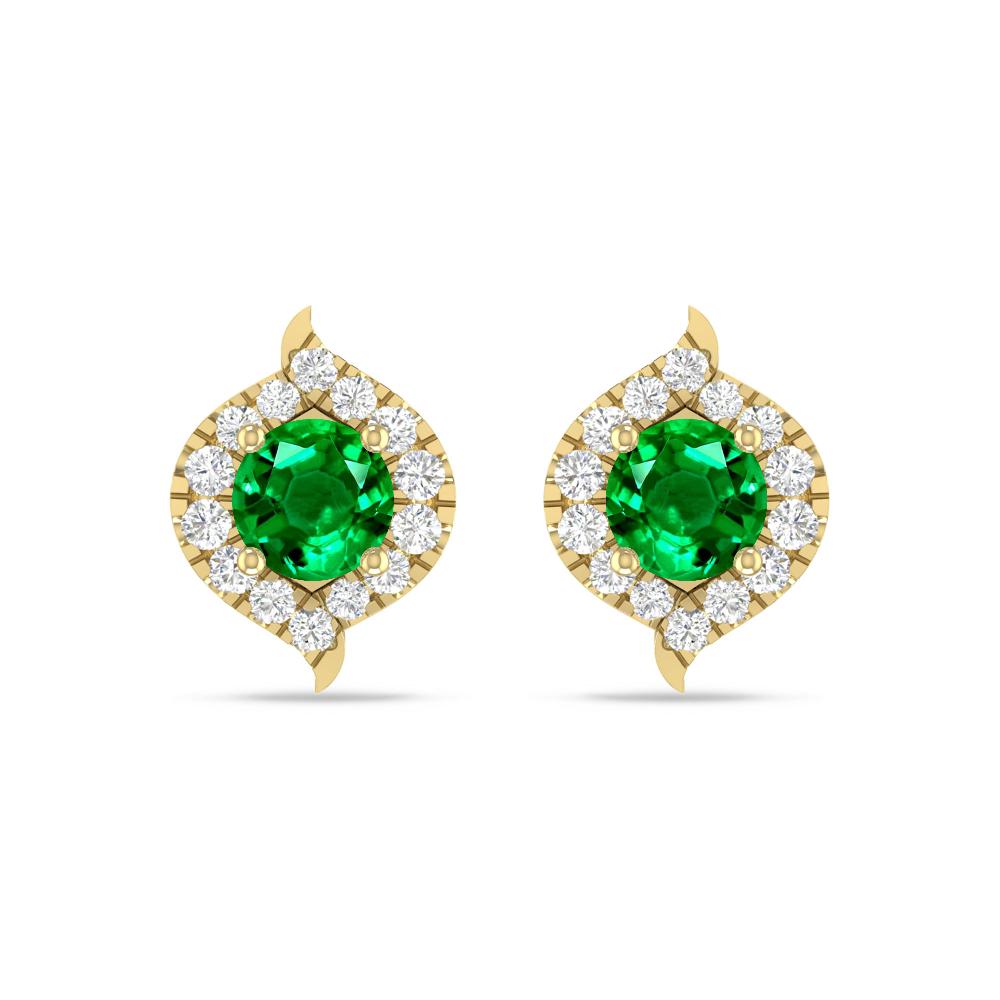 Yellow Gold - Emerald