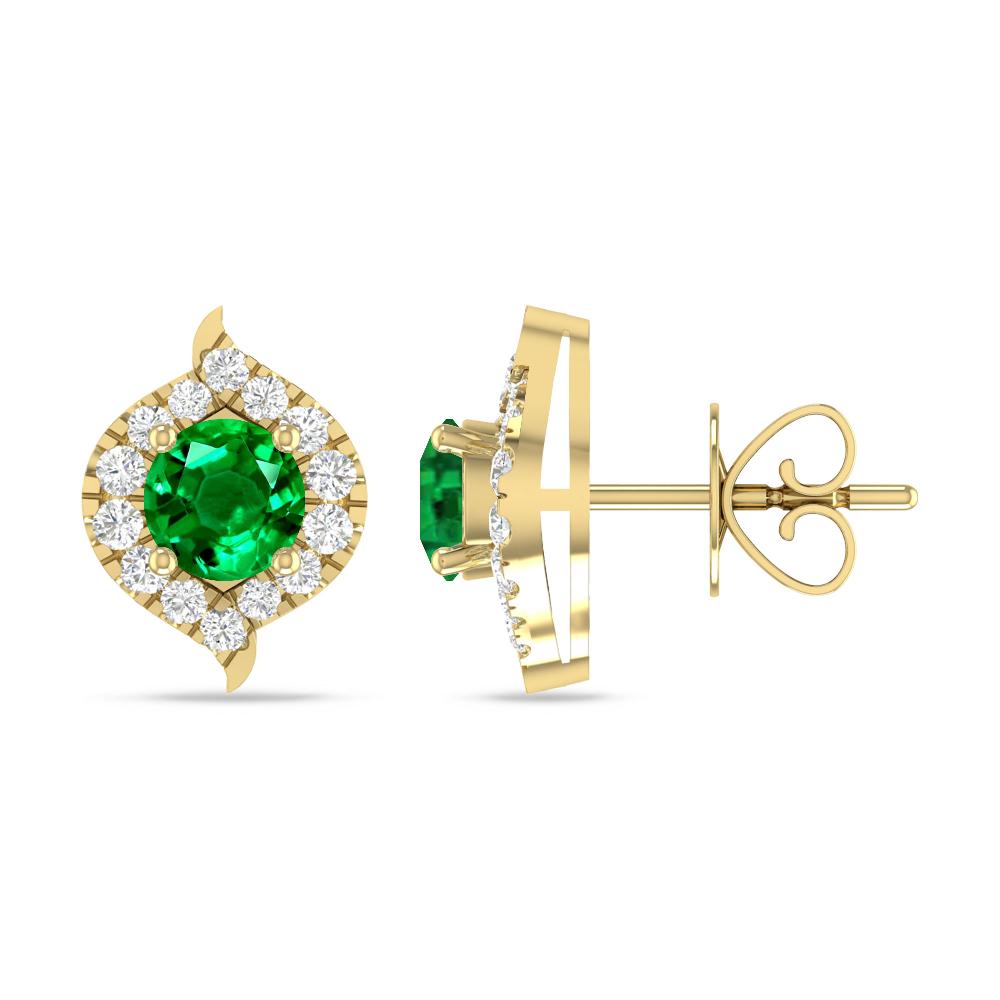 Yellow Gold - Emerald