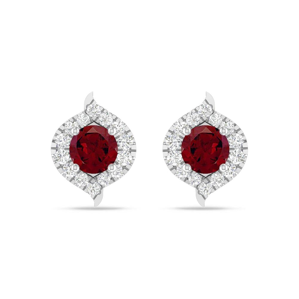 White Gold - Garnet