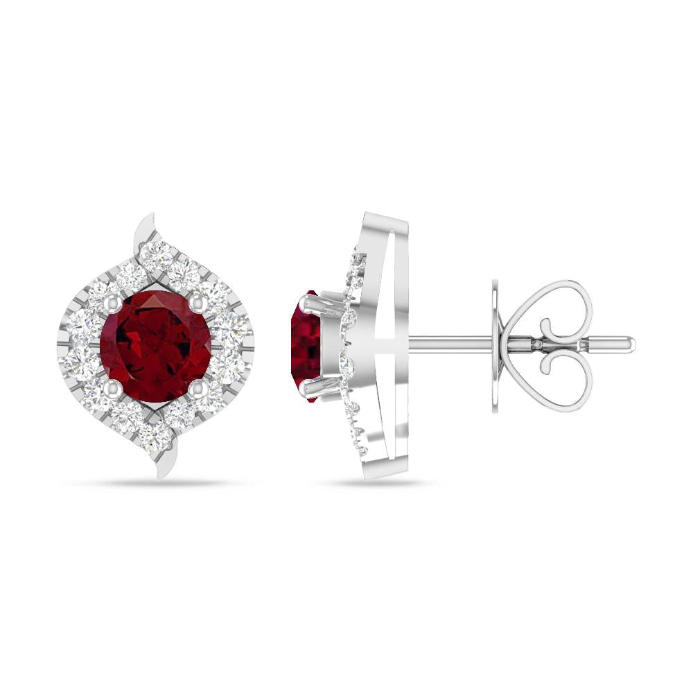 White Gold - Garnet