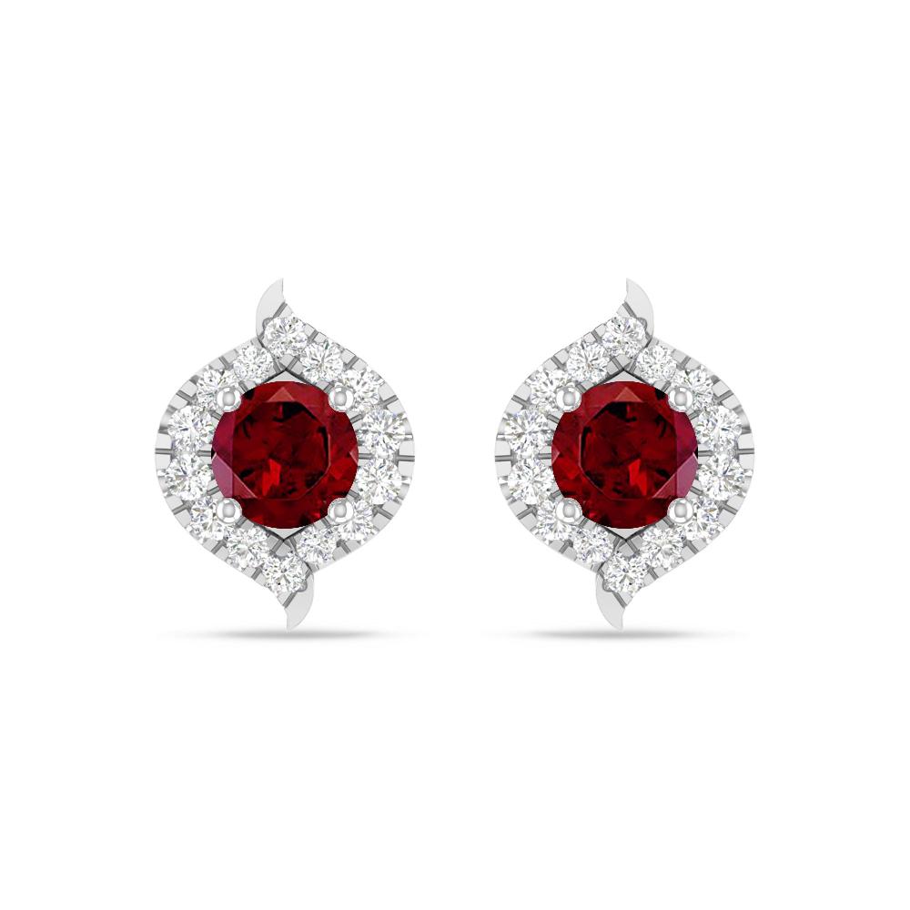 White Gold - Garnet