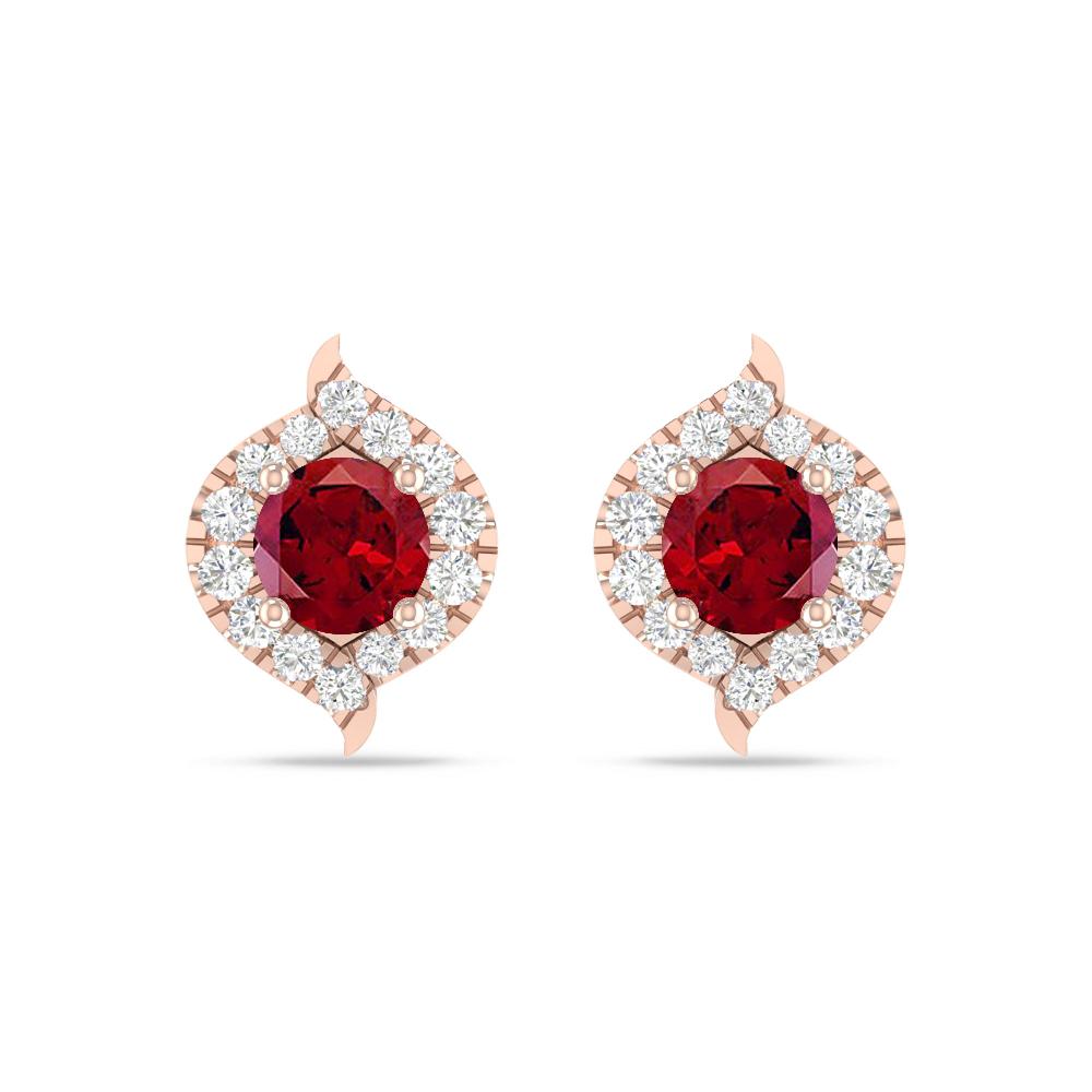 Rose Gold - Garnet
