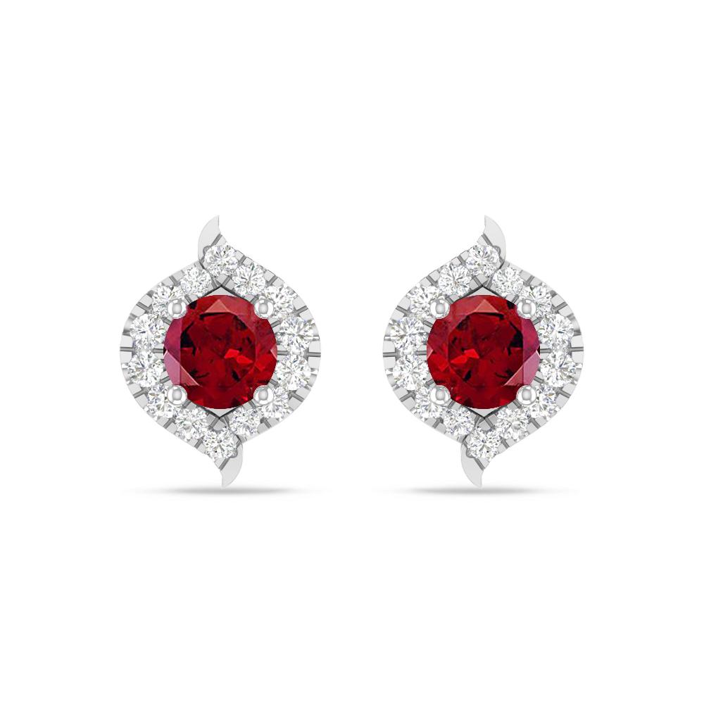 White Gold - Garnet
