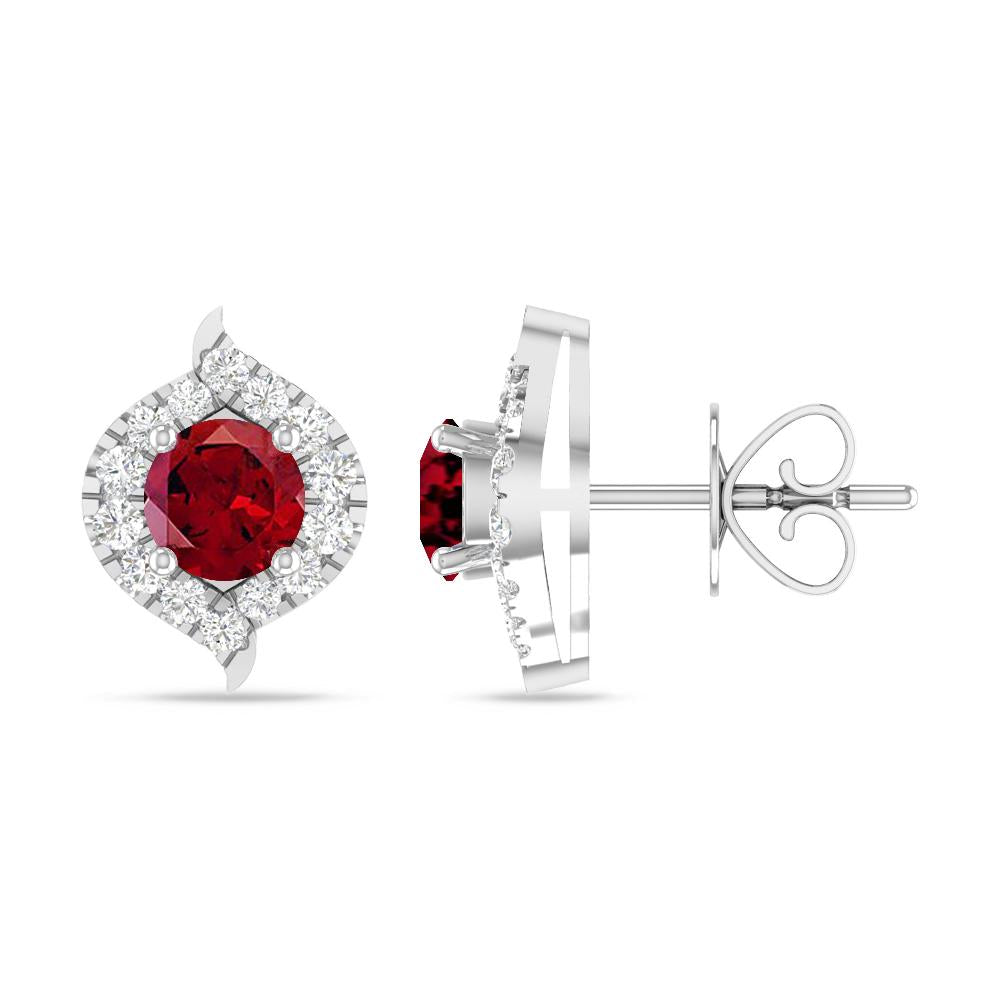 White Gold - Garnet
